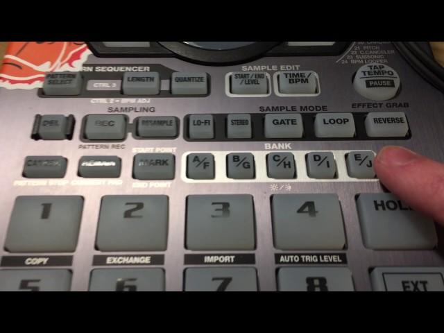 How to sample into the Roland SP404sx