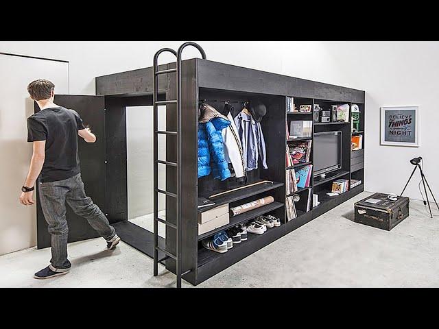 15 INCREDIBLE SPACE SAVING BEDROOM FURNITURE