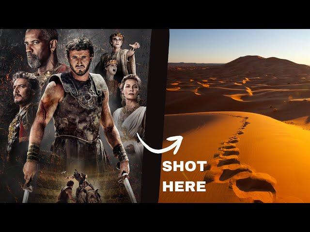 Explore The REAL Filming Locations Of Gladiator II