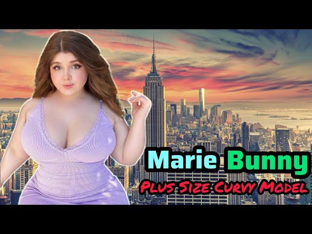 Marie Bunny  Instagram Star Curvy & Plus Size Influencer / Wiki, Bio, Facts.