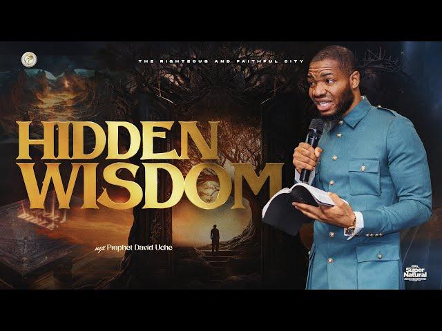 HIDDEN WISDOM || FRIDAY SERVICE || WITH PROPHET DAVID UCHE|| TRUTH TV