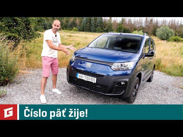 FIAT Doblo 2023 - TEST a porovnanie s predchádzajúcou generáciou - Garáž.tv - Vašo