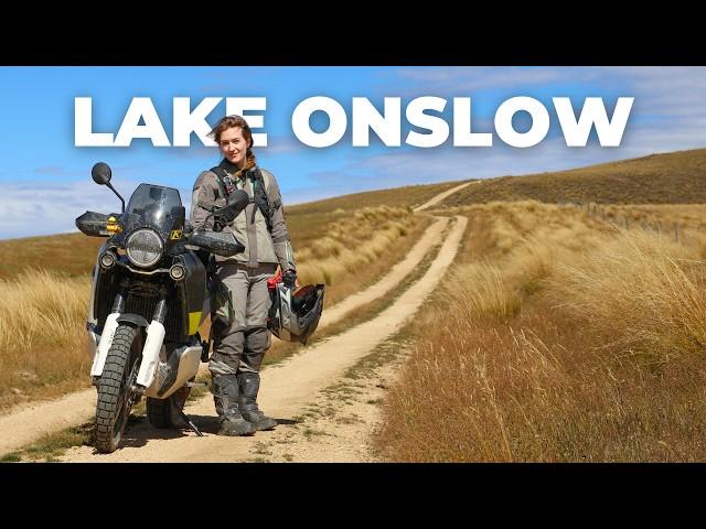 Solo OFF-ROAD riding in New Zealand | The Hawksburn, Lake Onslow, & Old Dunstan Road [E16- S6]