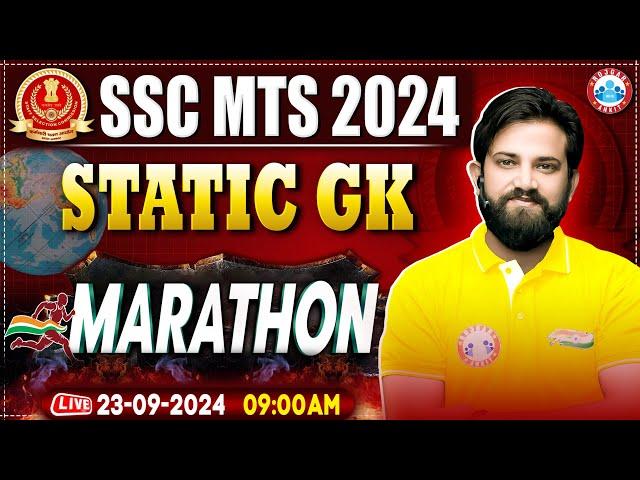 SSC MTS Static GK Marathon | SSC MTS Classes 2024 | Static GK By Naveen Sir