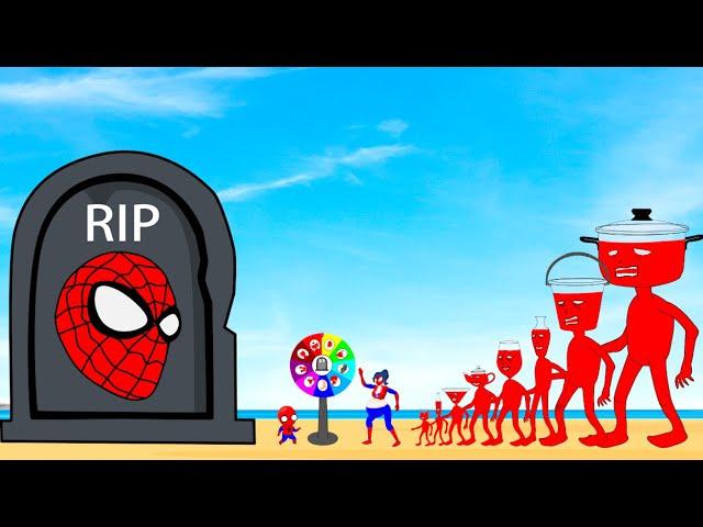 Rescue SPIDERMAN From Evolution Of MONSTER RADIATION : Returning From The Dead SECRET - FUNNY #2