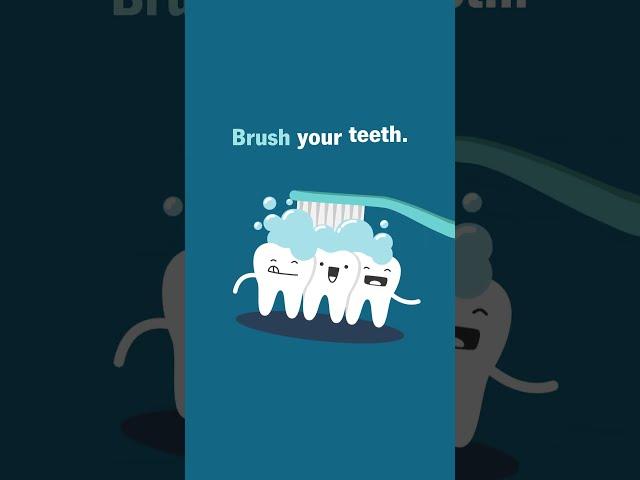  Floss before or after brushing your teeth?