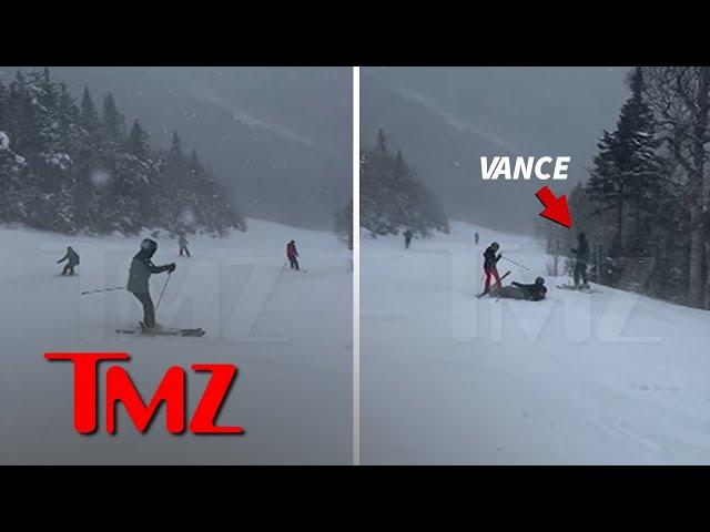 J.D. Vance Asked About Being 'Putin's Puppet' While Skiing in Vermont, On Video | TMZ