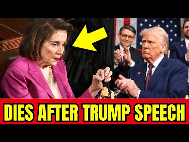 **NO WAY! Congress Member PASSESS AWAY Hours After Trump’s Speech—Pelosi’s Meltdown Goes Viral!**