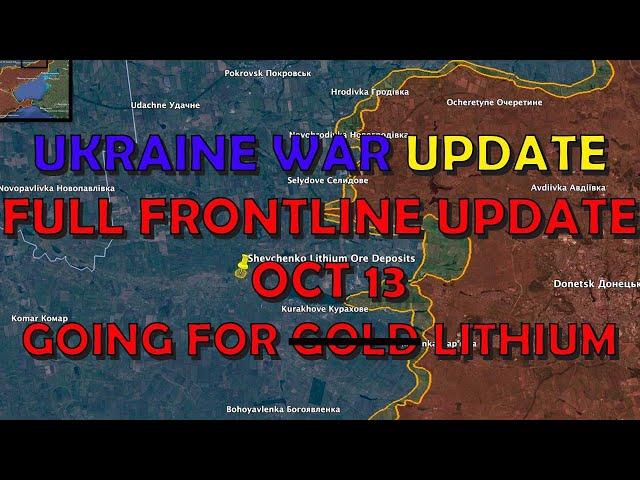 Ukraine Conflict (20241013): Full Frontline Update