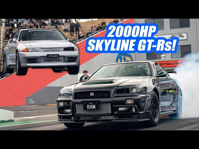 PRP GT-R Festival 24 Coverage Ep3 - Drag Racing & Drifting - World's Quickest GT-Rs and RBs