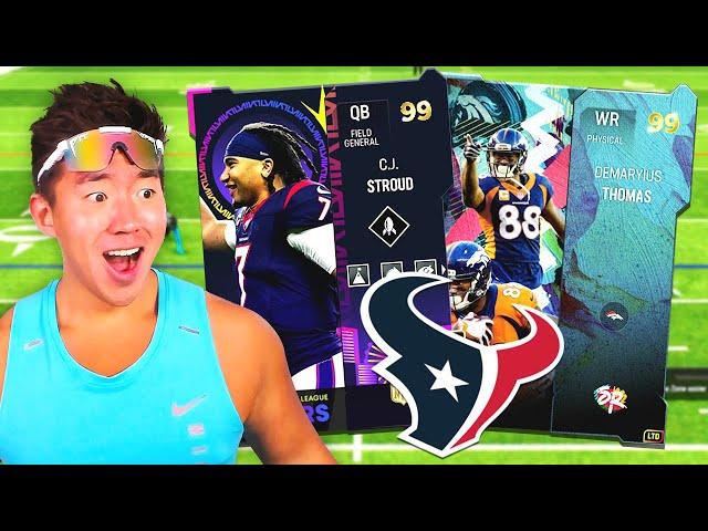 Texans Theme Team w/ CJ Stroud & 99 OVR Damaryius Thomas are INSANE