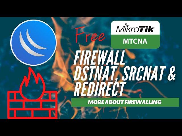 Full MikroTik MTCNA - NAT (Dstnat, Srcnat, Redirect)