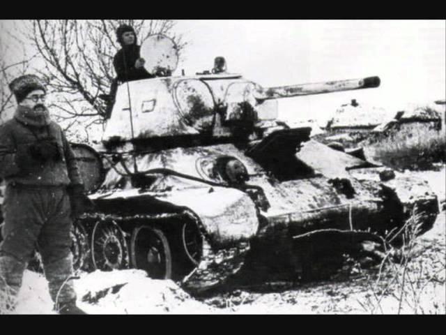 Russian tanks and armored vehicles ww2