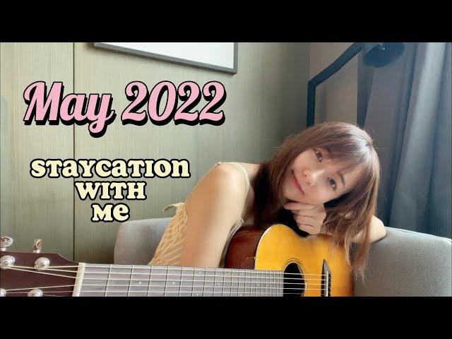 Staycation with Me 2022｜深圳酒店开箱|一个人的度假 | 打卡无边际游泳池|五一连假入住 Crown Plaza Hotel Shenzhen Wecc VLOG