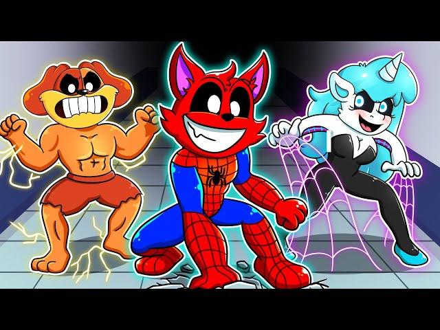 SMILING CRITTERS: Into the World of SPIDER-VERSE | Poppy Playtime Animation