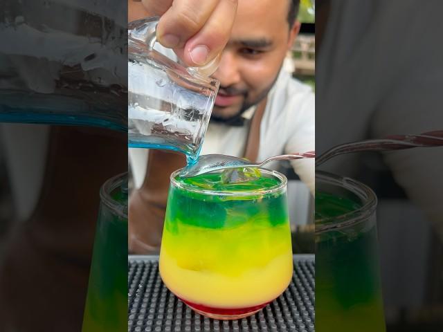 Best Rainbow Cocktail#shorts #cocktail #drink