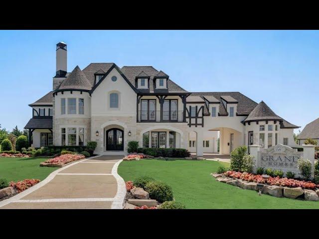 INSIDE A MASSIVE CUSTOM MODEL HOUSE W/ A GRAND ENTRANCE NEAR DALLAS TEXAS