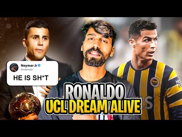 Jose Mourinho Wants CRISTIANO RONALDO ! Neymar Trolled Rodri on Vinicius & Real Madrid Transfer News