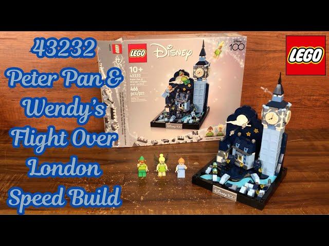 LEGO Disney 43232 Peter Pan & Wendy's Flight over London Time-lapse Speed Build