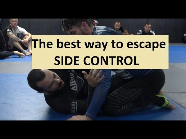 The best way to escape side control (Lachlan Giles)