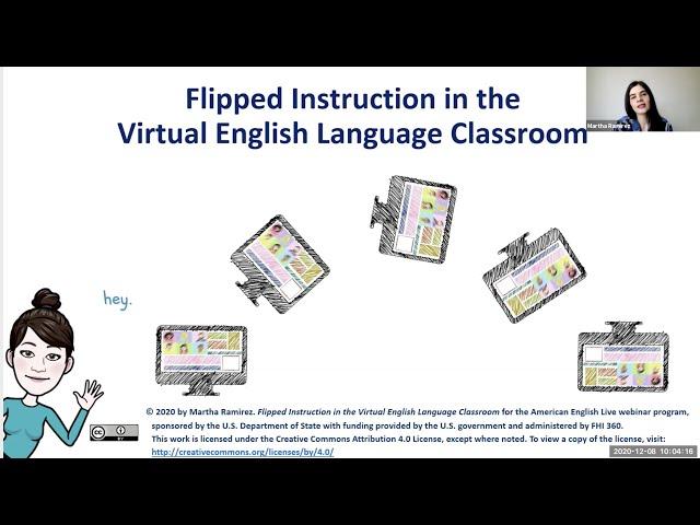 Tech Tips: Flipped Instruction in the Virtual English Language Classroom