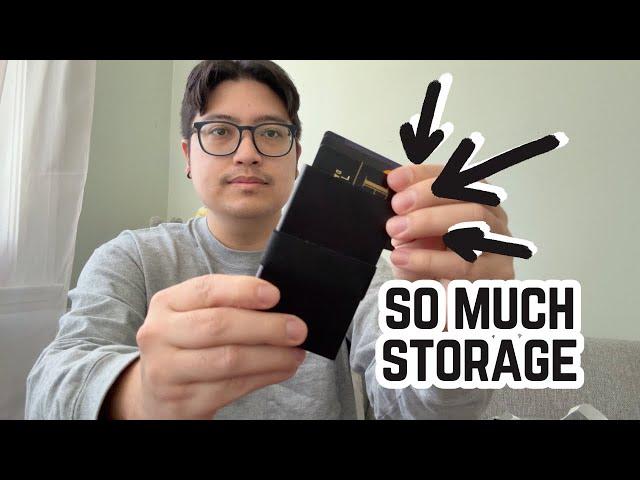 Best Gift for Men: Slim Aluminum Card Holder Wallet with RFID Blocking & Expandable Design