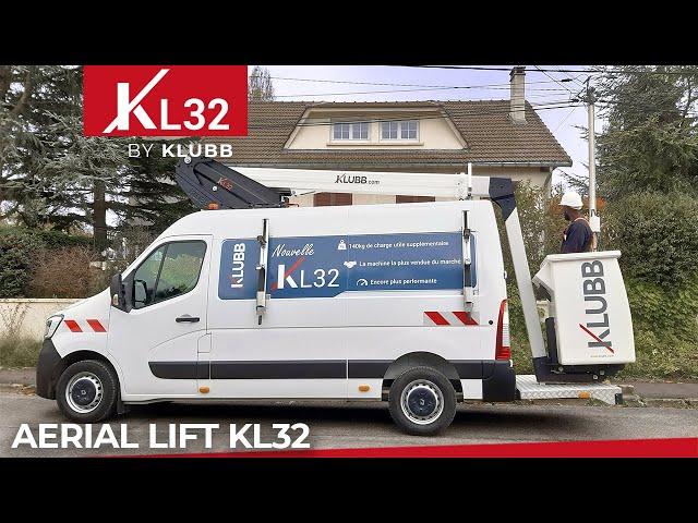 Van mounted cherry picker 12.50m - KL32 (ENG)