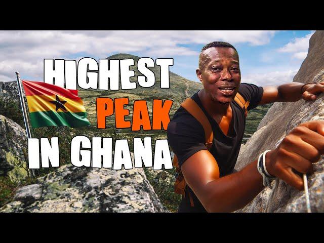 Scaling the highest peak in West Africa .....AFADJATO