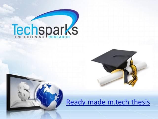 M.tech Thesis in NS2 Chandigarh, Cloud Computing, Image processing and Thesis Guide at Techsparks