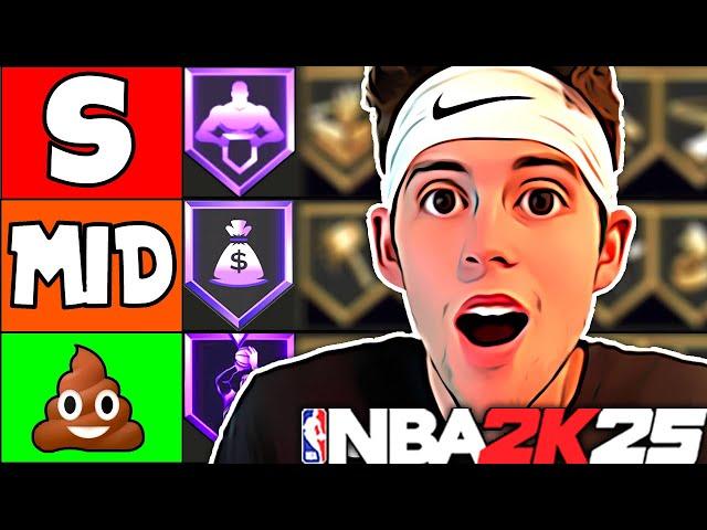 RANKING EVERY BADGE ON A TIER LIST! NBA 2K25 MyTEAM