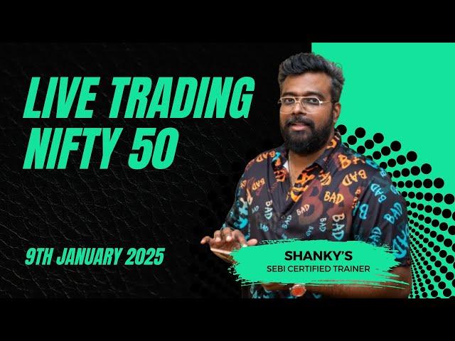 Bank Nifty50 :JAN 9th  Live Options Trading today#BankNiftyTradingLive|2024 Learn Trading Easy Way