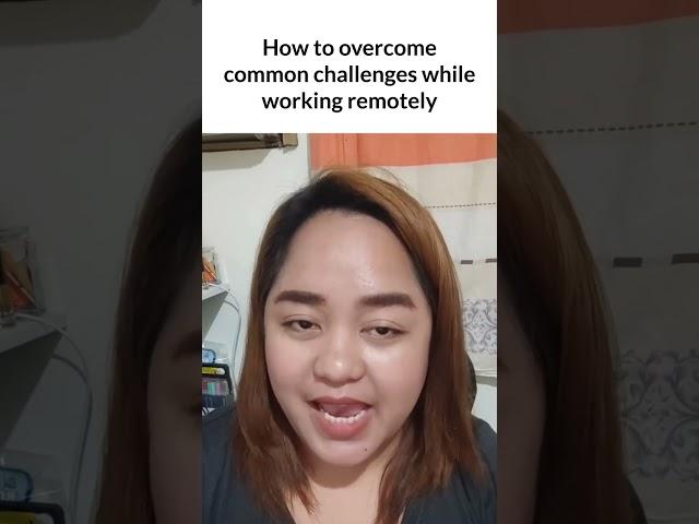 How to overcome common challenges while working remotely