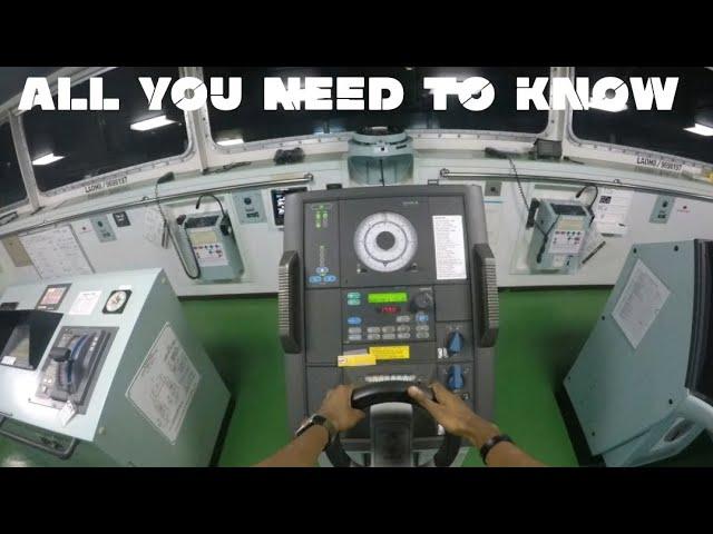 How to operate steering system and autopilot on ship