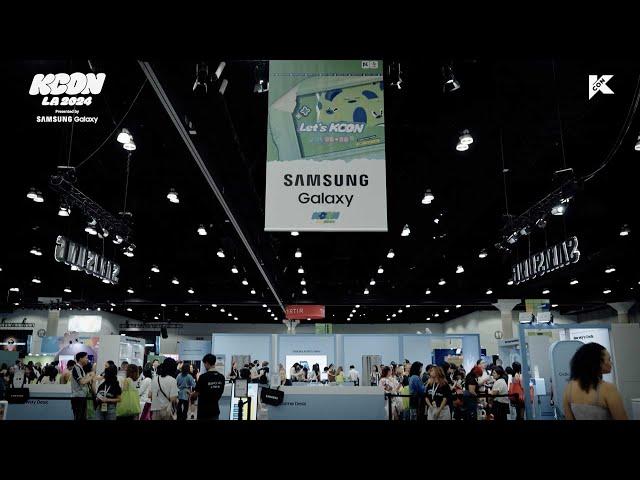 SAMSUNG Galaxy Official Recap | KCON LA 2024