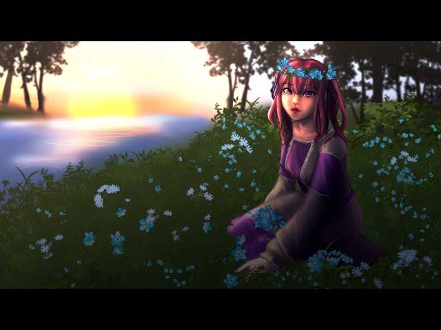 【Natsuki Karin】Blue Forget-Me-Not \ Голубая Незабудка【SynthV RUSSIAN ORIGINAL】VOCALOID SONG