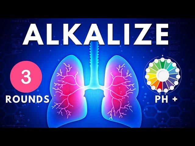 Alkaline Your Body | Power Breathing Exercise (3 Rounds)