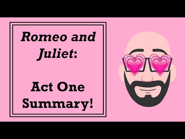 Romeo and Juliet: Act One Summary!