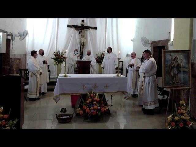 SOLEMNIDAD:NACIMIENTO DE. SAN JUAN BAUTISTA:ANIVERSARIO SACERDOTAL #39 DEL PADRE LUIS ANTONIO