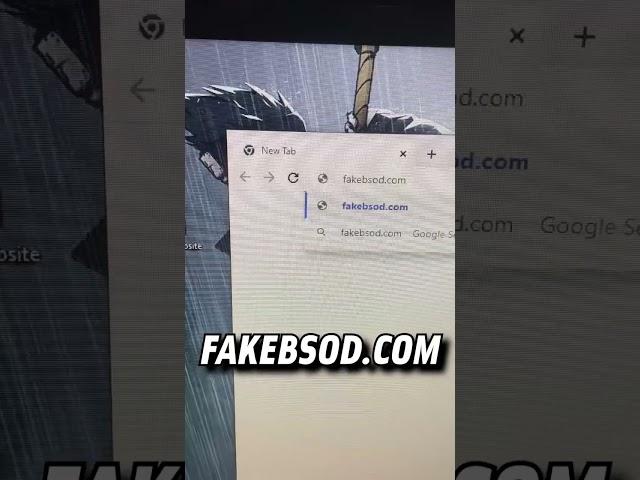 Wyd if you blue screen? #shorts