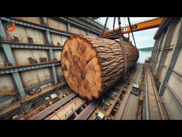 Bigger, Faster Wood: The Great Modern Wood Cutting Machine | Enduring Timbereraft