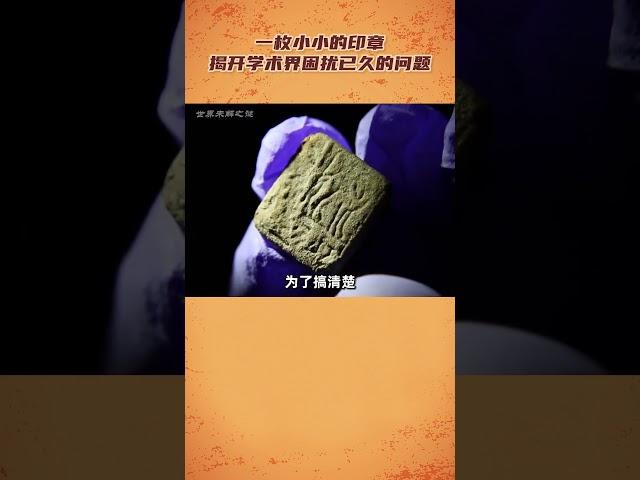 考古發現千年古墓，竟被一枚小小的印章揭開謎團！ #古墓  #history  #考古  #历史