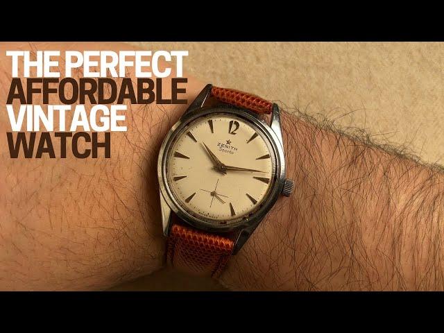 The Perfect Affordable Vintage Watch, A Zenith Sporto Review | Wristwatch Check