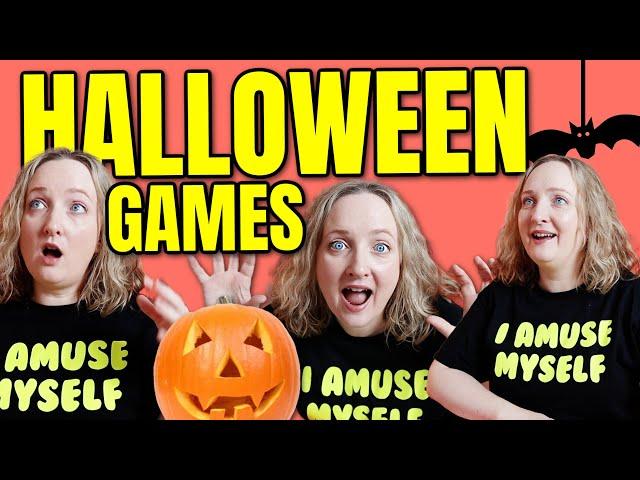 5 EASY HALLOWEEN GAMES  (No supplies Needed)