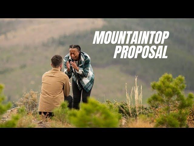 WE'RE ENGAGED!!!  Our Mountaintop Proposal Video