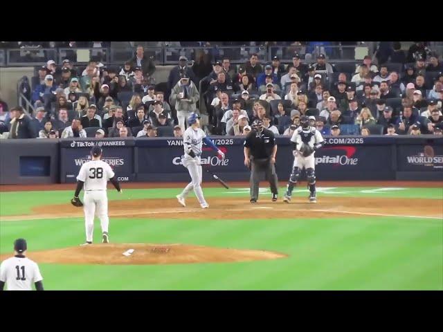 大谷翔平 満塁で大谷！ド軍同点！vs マーク・ライター・ジュニア ニューヨーク・ヤンキース