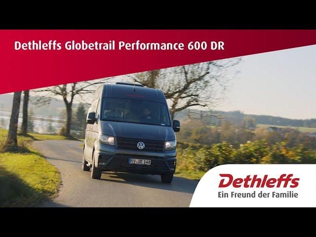 Erlebe den Dethleffs Globetrail Performance: Der Dethleffs Camper Van auf VW Crafter Basis! 