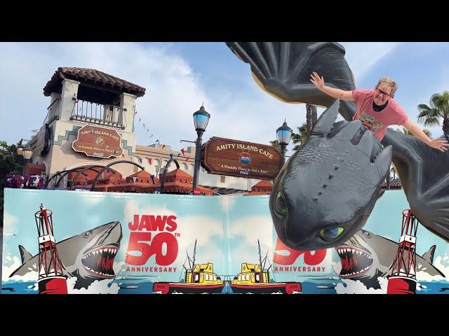 Dragons and Jaws Invade Universal Studios Hollywood