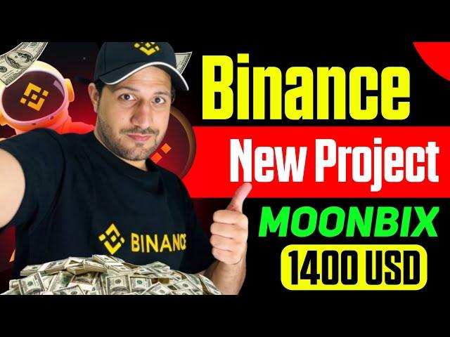 Binance project Moonbix Free money  د بائینانس ٹیلیگرام پراجیکٹ مونبکس راغی۔جوائین کئ زر تر زرہ