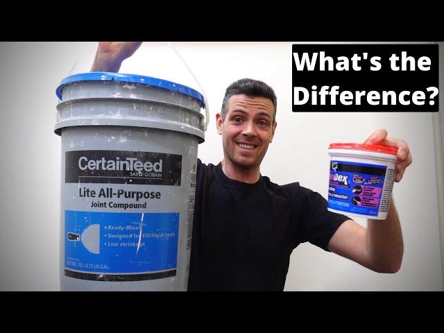 Joint Compound vs Spackle!