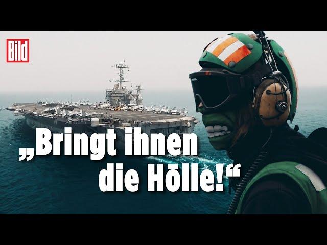 USS Harry S. Truman: NATO-Flugzeugträger Warnung an Putin | BILD REPORTAGE